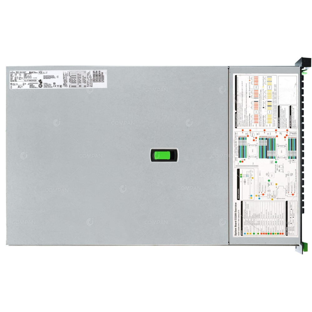 RX2540 M2-12LFF FUJITSU PRIMERGY RX2540 M2 2X INTEL XEON E5-2630 V4 @ 2.20GHZ RAM 192GB(12X 16GB  DDR4  12X 2400MHZ ) 4X 4TB1X 800GB1X 120GB(4X SAS 2X SATA 2X SSD ) K1566-V112-434